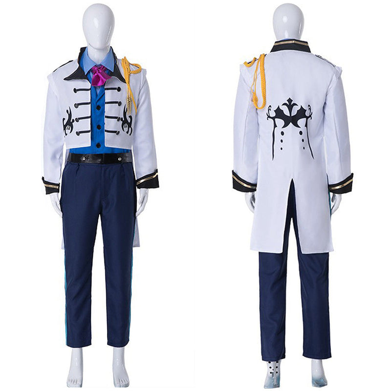 Frozen Hans Prince Cosplay Costume Outfits Halloween Carnival Suit