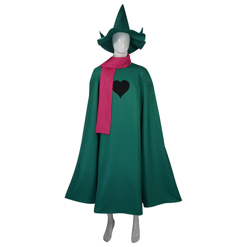 Deltarune Ralsei Cosplay Costume Outfits Halloween Carnival Suit