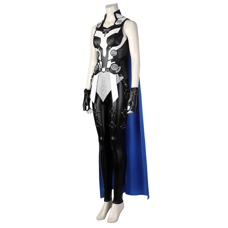 Thor: Love and Thunder (2022) Valkyrie Cosplay Costume Vest Pants Cloak Outfits Halloween Carnival Suit