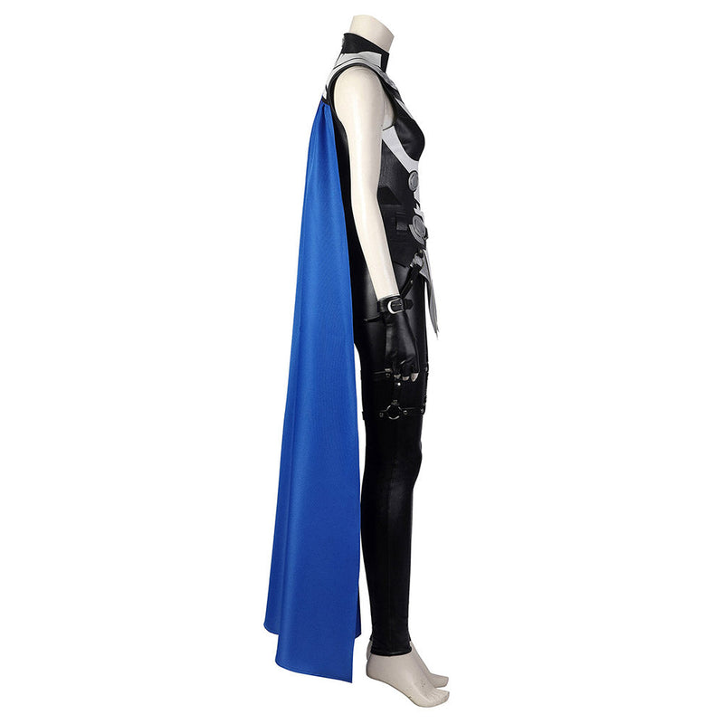 Thor: Love and Thunder (2022) Valkyrie Cosplay Costume Vest Pants Cloak Outfits Halloween Carnival Suit