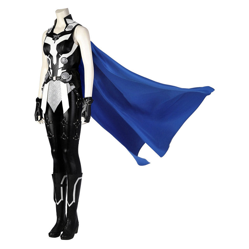 Thor: Love and Thunder (2022) Valkyrie Cosplay Costume Vest Pants Cloak Outfits Halloween Carnival Suit