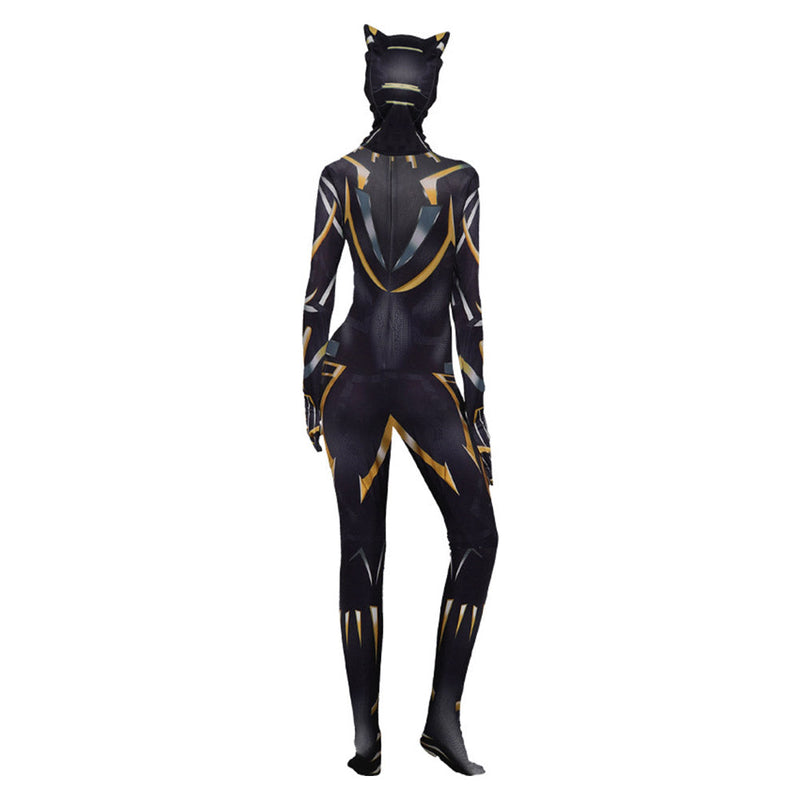 Black Panther: Wakanda Forever (2022) Shuri Cosplay Costume Jumpsuit Halloween Carnival Suit