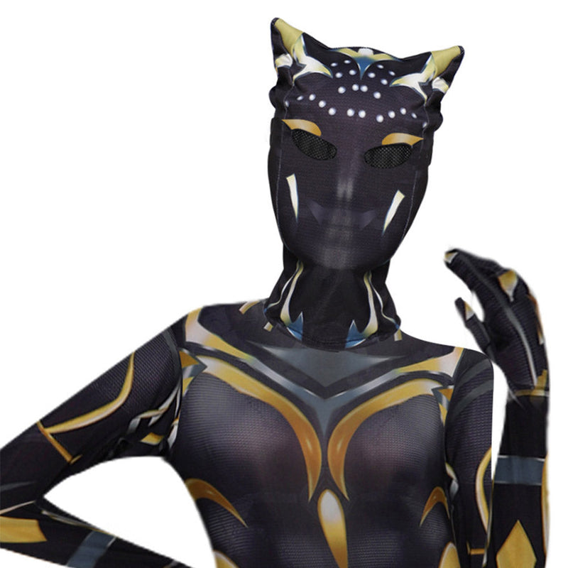 Black Panther: Wakanda Forever (2022) Shuri Cosplay Costume Jumpsuit Halloween Carnival Suit