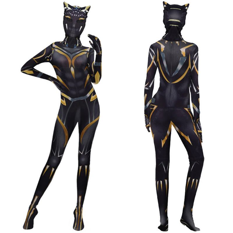 Black Panther: Wakanda Forever (2022) Shuri Cosplay Costume Jumpsuit Halloween Carnival Suit