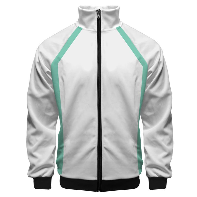 Anime Haikyuu!! Cosplay Jacket Aoba Johsai High School Volleyball Club Sportswear Costumes Coat