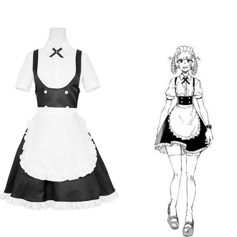 Call of the Night Nazuna Nanakusa Cosplay Costume Maid Dress Outfits Halloween Carnival Suit