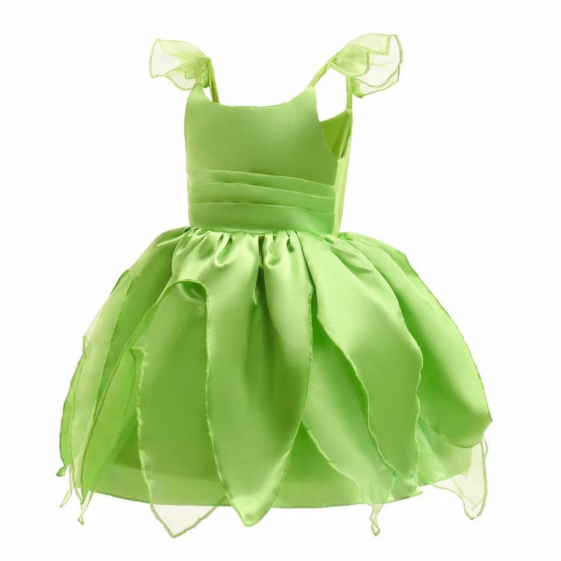 Kids Girls Tinker Bell Cosplay Costume Dress Outfits Halloween Carnival Suit