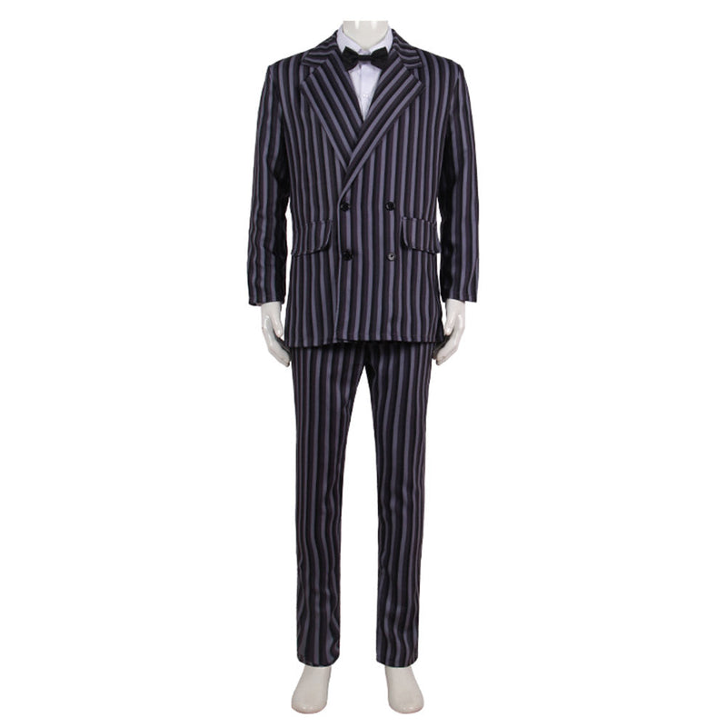 The Addams Family Gomez Addams Cosplay Costume Outfits Halloween Carnival Suit