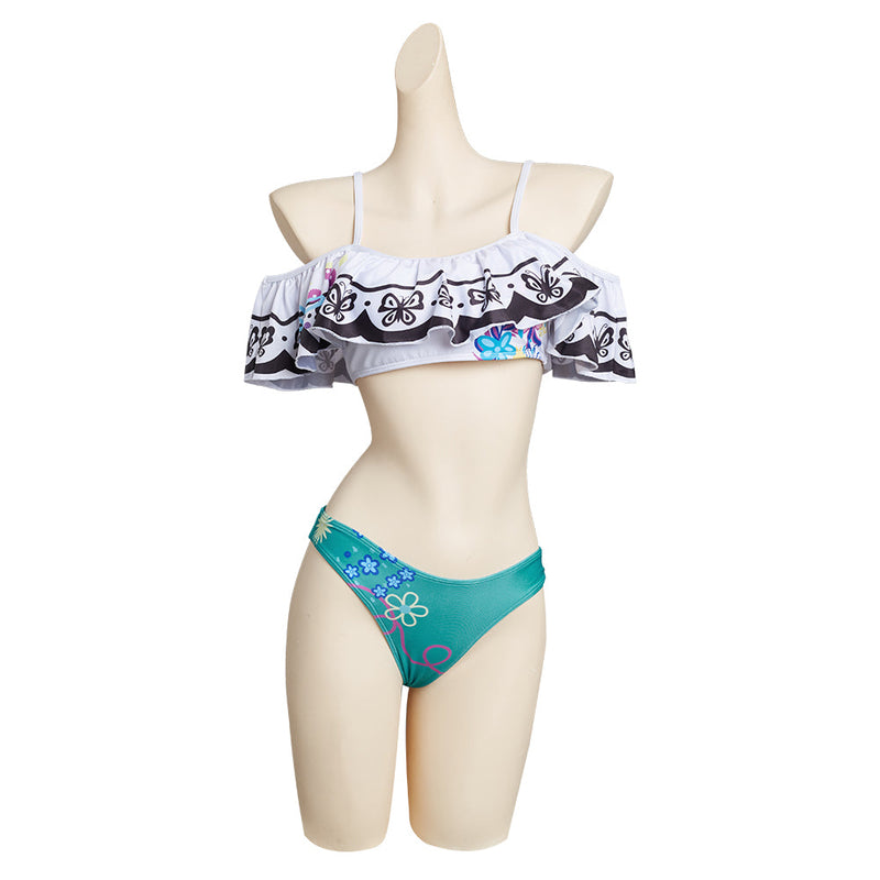 Encanto Mirabel Female Original Design Swimming Suit Cosplay Costume