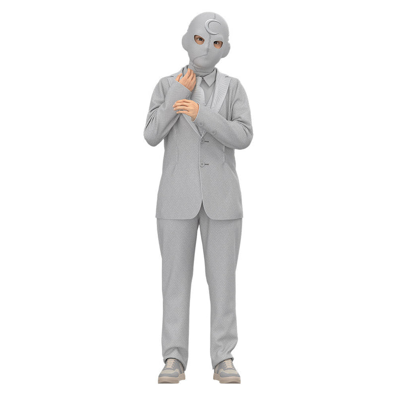 Kids Moon Knight Mr Knight Cosplay Costume Outfits Halloween Carnival Suit