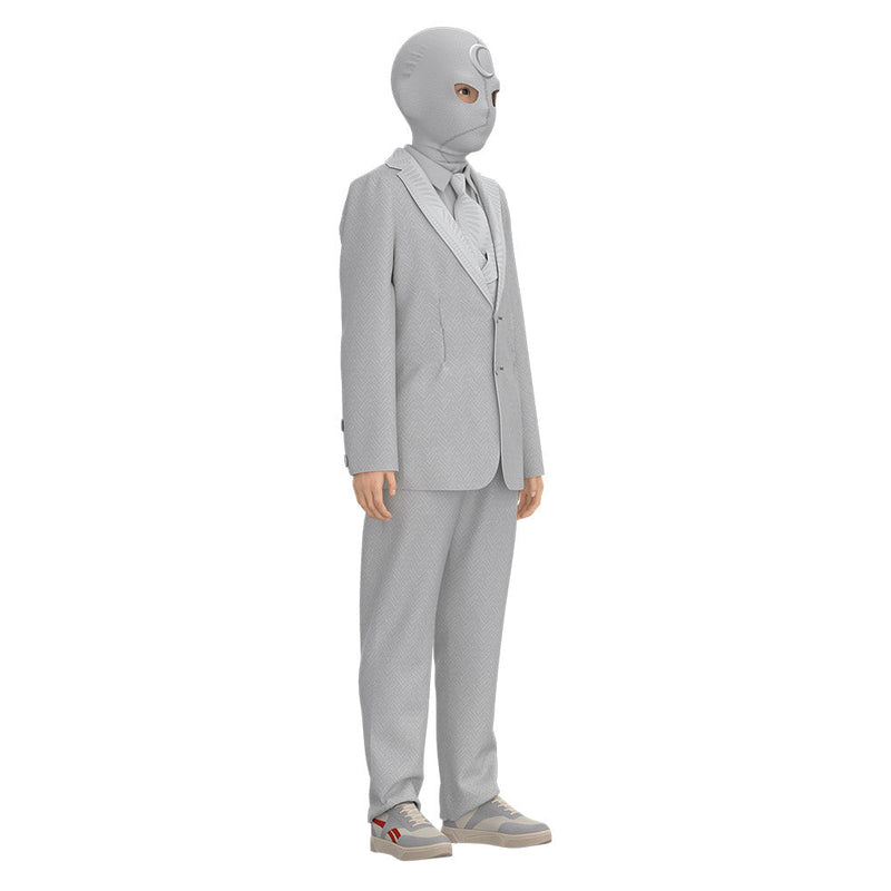 Kids Moon Knight Mr Knight Cosplay Costume Outfits Halloween Carnival Suit