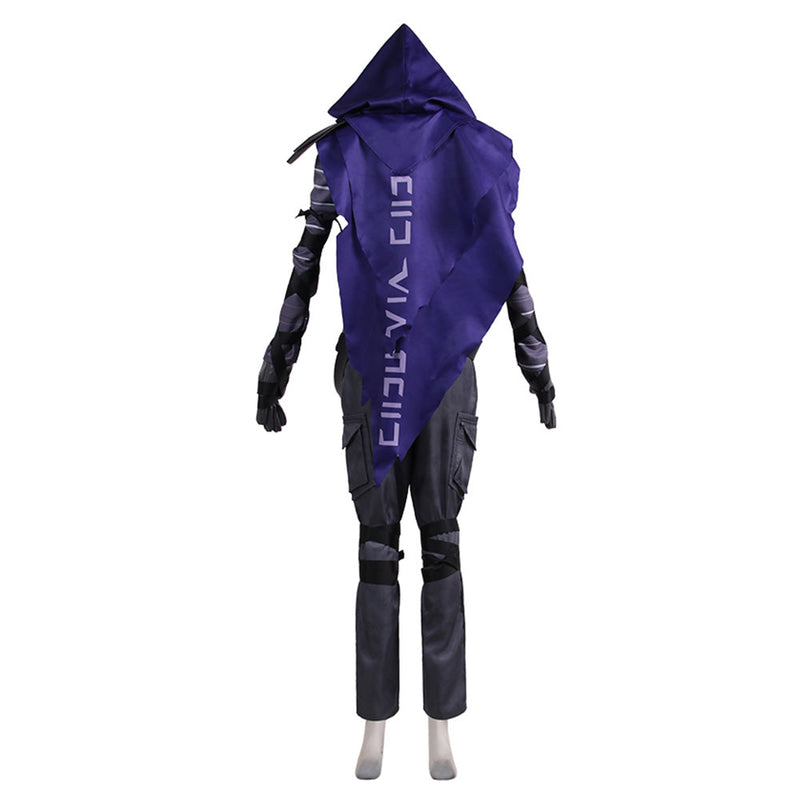 Valorant Omen Cosplay Costume Outfits Halloween Carnival Suit