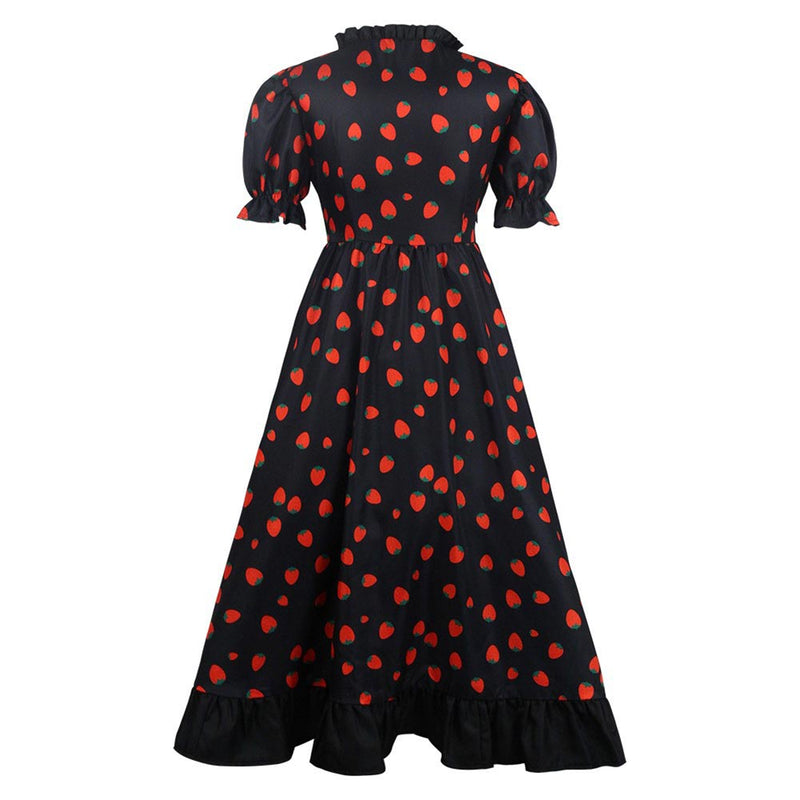 SPY×FAMILY Anya Forger Cosplay Costume Strawberry Dress Outfits