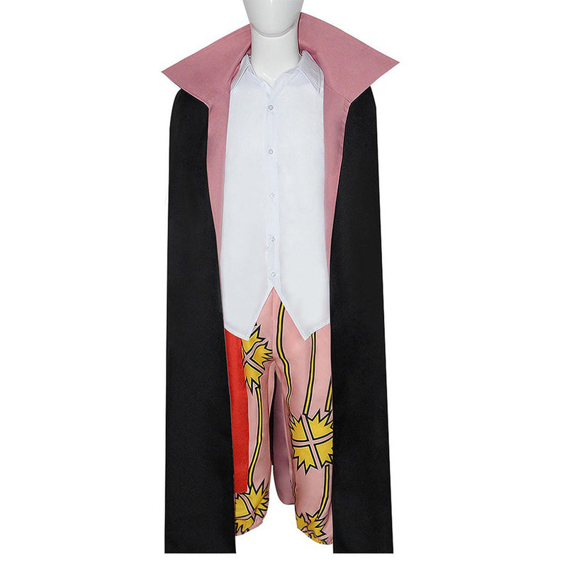 One Piece Shanks Cosplay Costume Outfits Halloween Carnival Suit