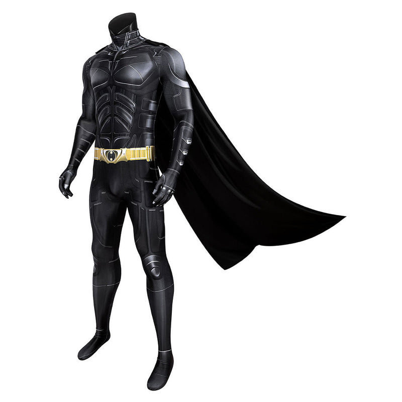 Batman Bruce Wayne Cosplay Costume Jumpsuit Cloak Outfits Halloween Carnival Suit