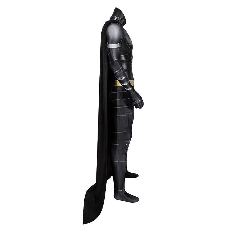 Batman Bruce Wayne Cosplay Costume Jumpsuit Cloak Outfits Halloween Carnival Suit