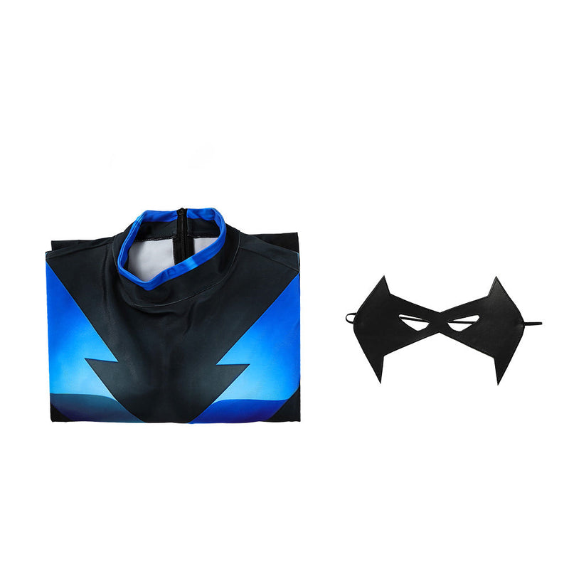 Dick Grayson Nightwing Cosplay Costume Jumpsuit Outfits Halloween Carnival Suit