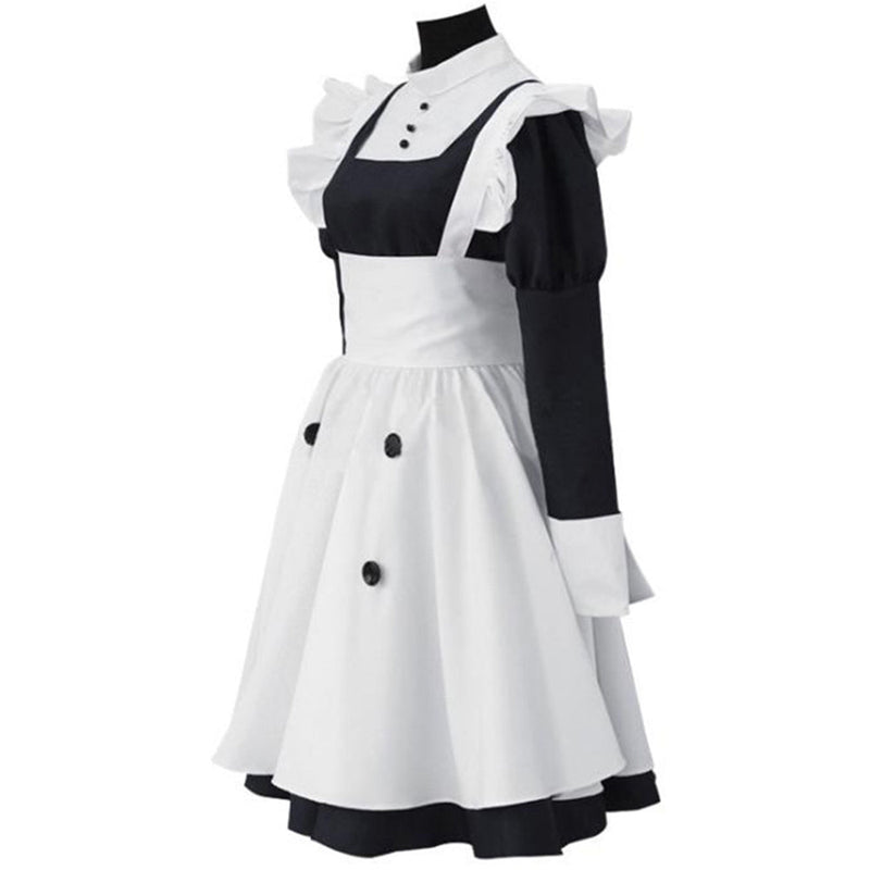 Black Butler MEY RIN Cosplay Costume Maid Dress Outfits Halloween Carnival Suit