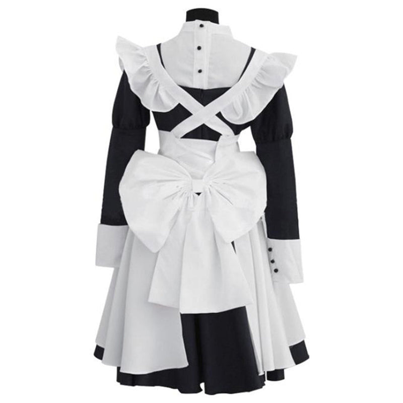 Black Butler MEY RIN Cosplay Costume Maid Dress Outfits Halloween Carnival Suit