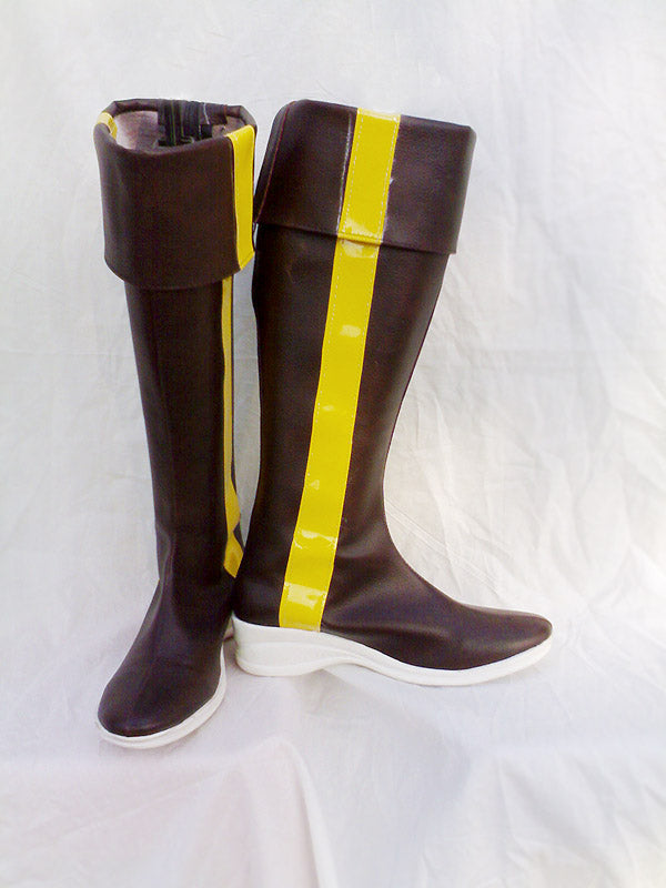 It's a Wonderful World Misaki Shiki Cosplay Boots Custom Made