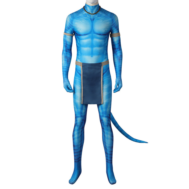 Avatar：The Way of Water Jake Sully Cosplay Costume Jumpsuit Outfits Halloween Carnival Suit