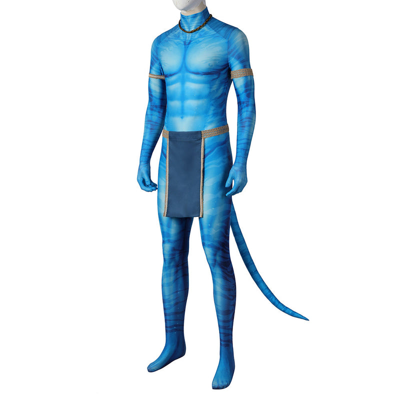 Avatar：The Way of Water Jake Sully Cosplay Costume Jumpsuit Outfits Halloween Carnival Suit