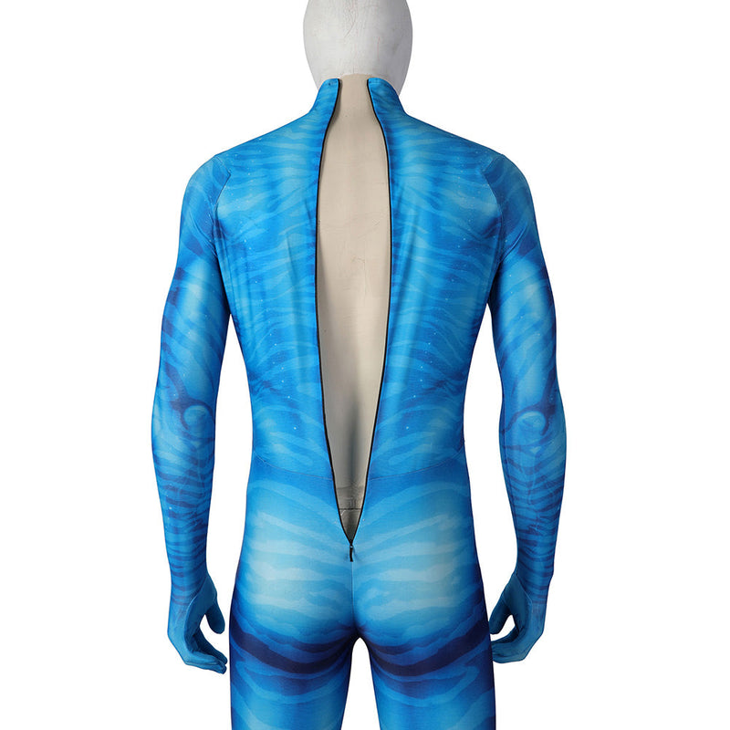 Avatar：The Way of Water Jake Sully Cosplay Costume Jumpsuit Outfits Halloween Carnival Suit