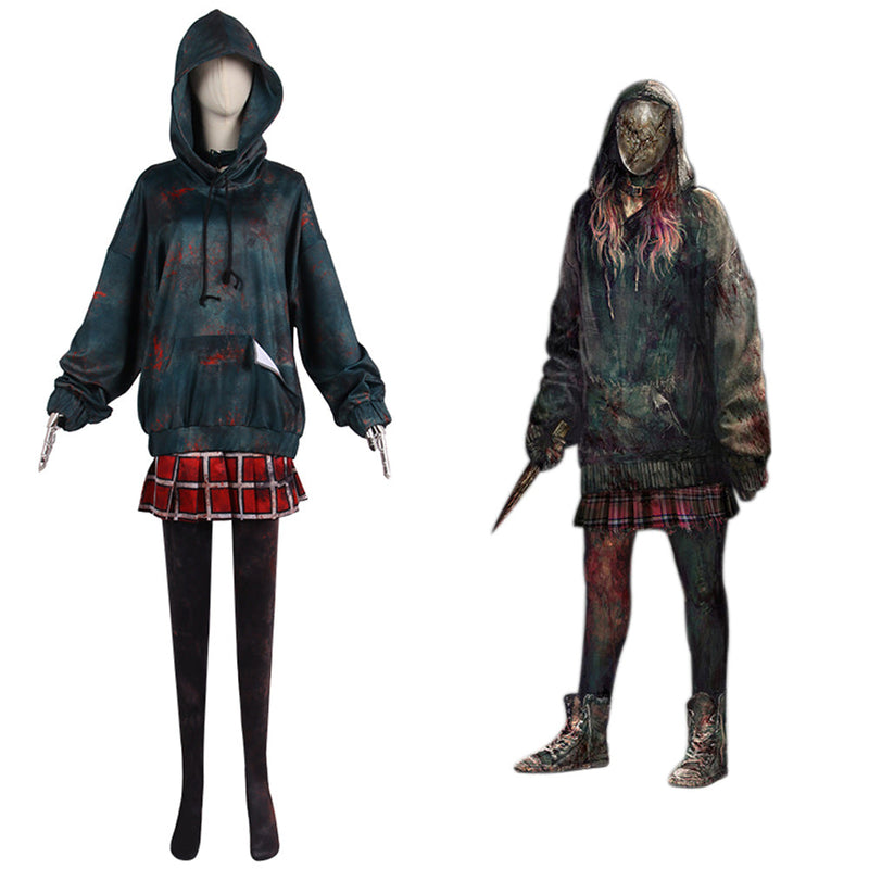 Dead by Daylight The Legion Susie Cosplay Costume Coat Pants Outfits Halloween Carnival Suit