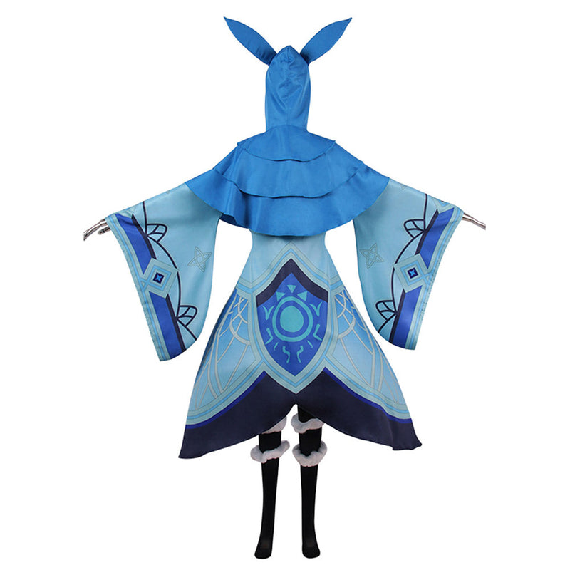 Genshin Impact Abyss Mage Cosplay Costume Dress Accessories Outfits Halloween Carnival Suit