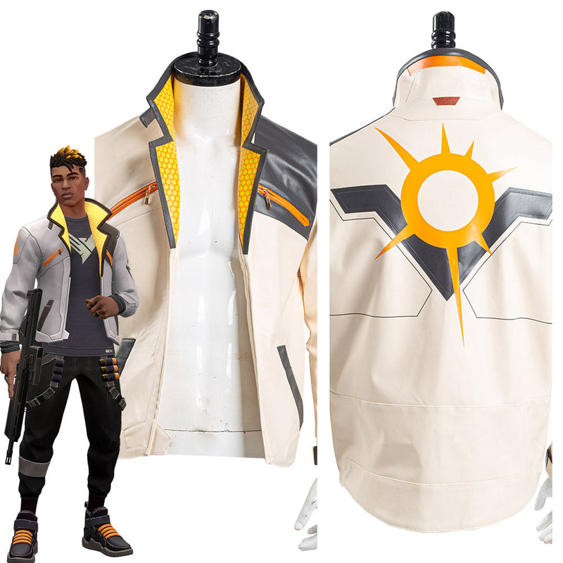 Game Valorant Phoenix Jacket Halloween Carnival Suit Cosplay Costume