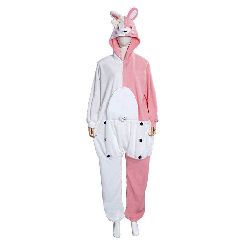 Danganronpa Dangan Ronpa Monokuma and Monomi Sleepwear Halloween Carnival Cosplay Costume