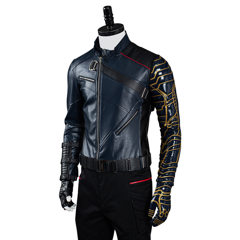 The Falcon and the Winter Soldier Bucky Barnes Halloween Carnival Suit Cosplay Costume