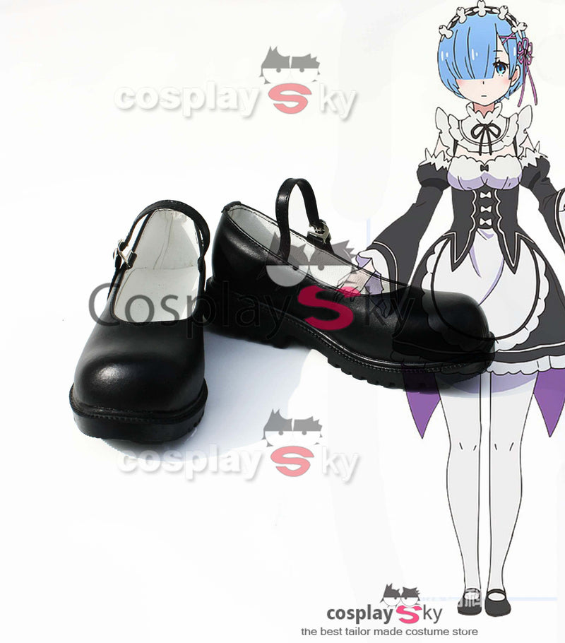 Re:Zero Life in a Different World Ram&Rem Cosplay Shoes