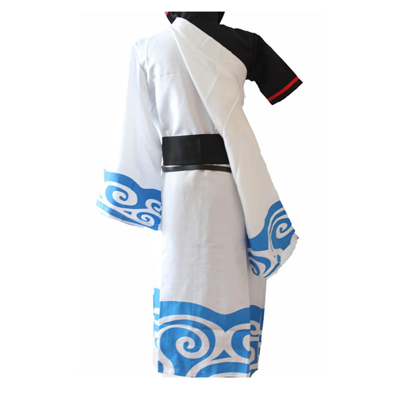 Anime GINTAMA Sakata Gintoki Outfits Halloween Carnival Suit Cosplay Costume