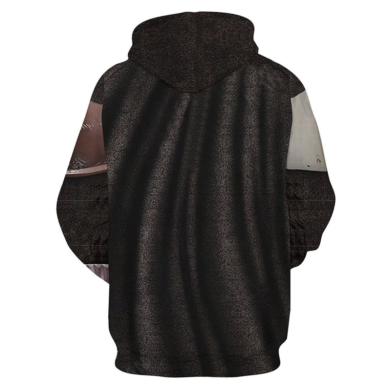 Unisex Star Wars Hoodie The Mandalorian Cosplay Hooded Pullover Sweatshirt Cosplay Costume