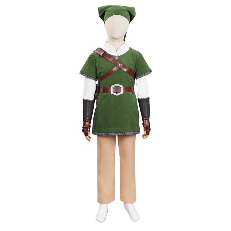 The Legend of Zelda Link Comic Con Cosplay Costume for Kids Children