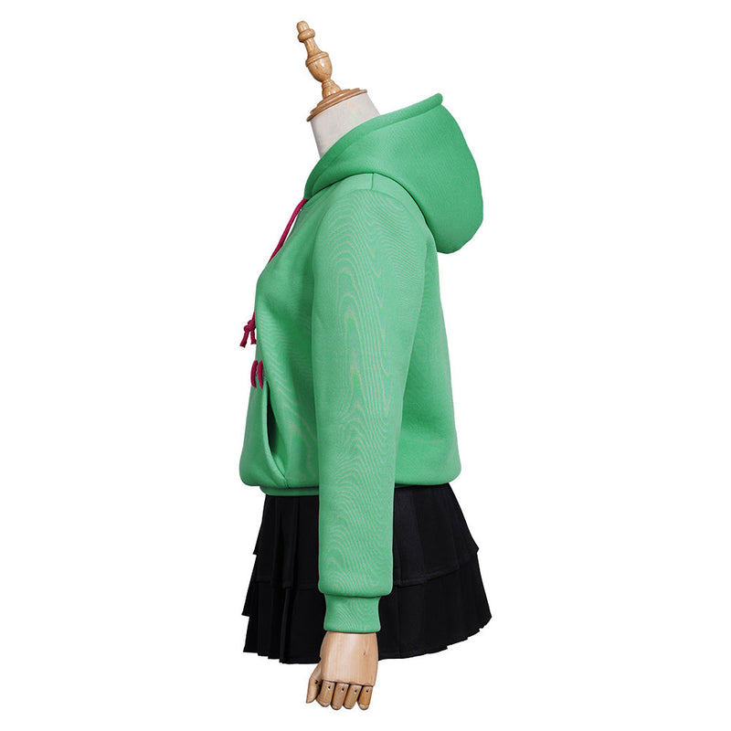 Ralph Breaks the Internet Vanellope von Schweetz Women Girls Hoodie Skirt Outfits Halloween Carnival Costume Cosplay Costume