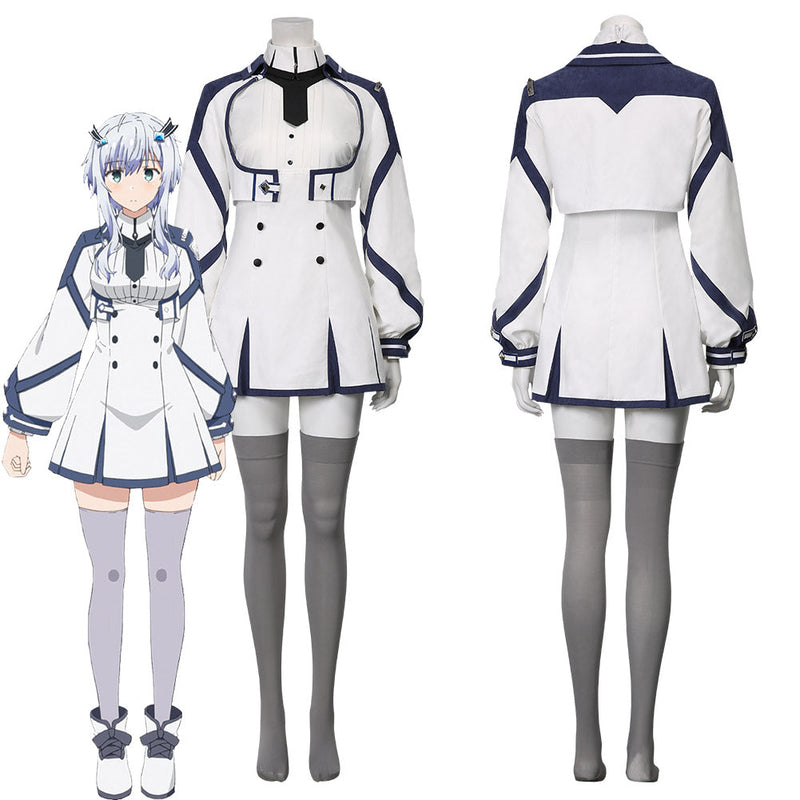 Demon King Academy-Misha Necron Women Dress Outfits Halloween Carnival Suit Cosplay Costume