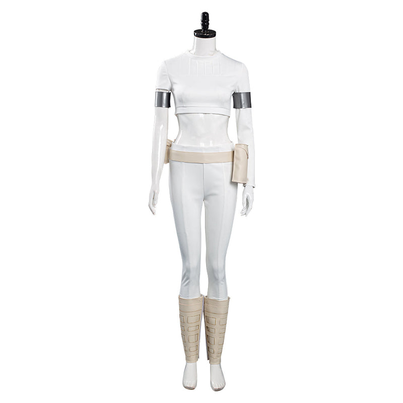 Adult and Kids Star Wars Padme Amidala Outfits Halloween Carnival Suit Cosplay Costume