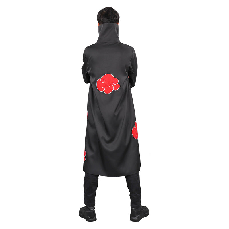 Naruto Akatsuki Cloak Outfits Halloween Carnival Suit Cosplay Costume