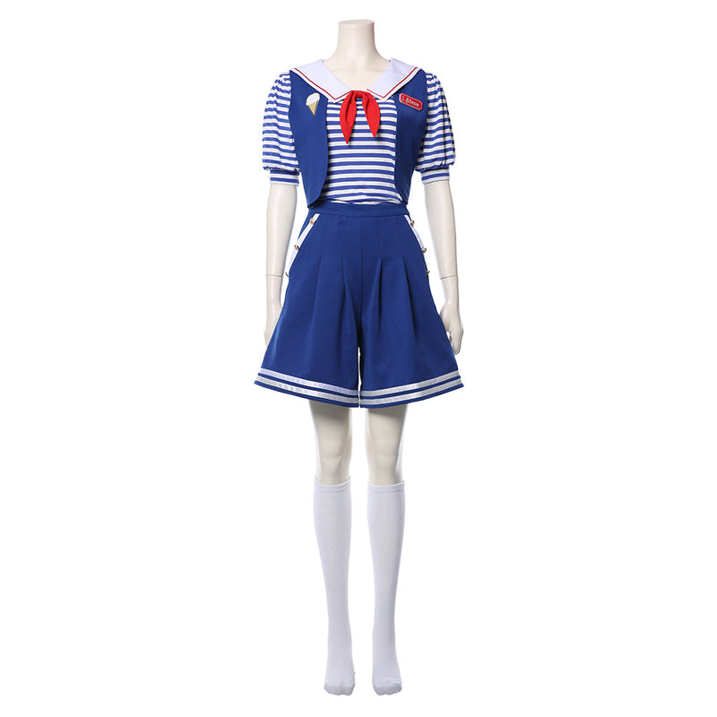 Stranger Things Season 3 Robin Sailor Cosplay Costume