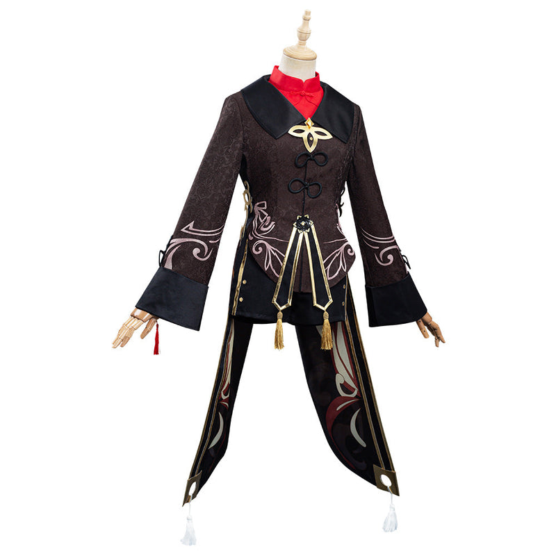 Genshin Impact HuTao Outfits Halloween Carnival Suit Cosplay Costume