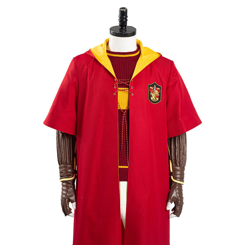 Harry Potter Gryffindor Quidditch Uniform Halloween Carnival Outfit Cosplay Costume