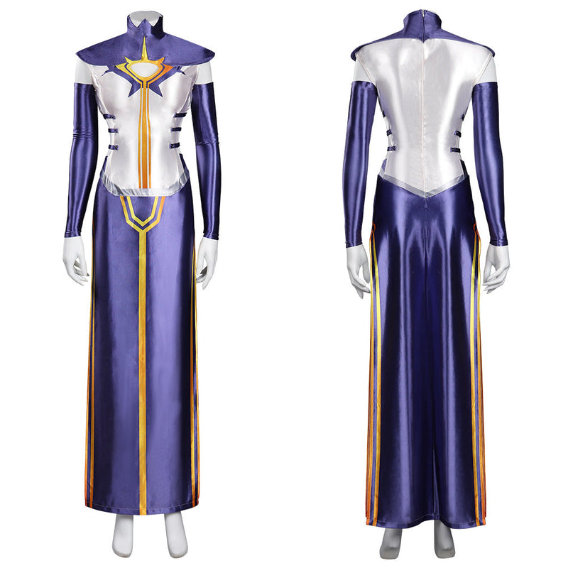 Arcane: League of Legends Mel Juvenile Outfits Halloween Carnival Suit Cosplay Costume