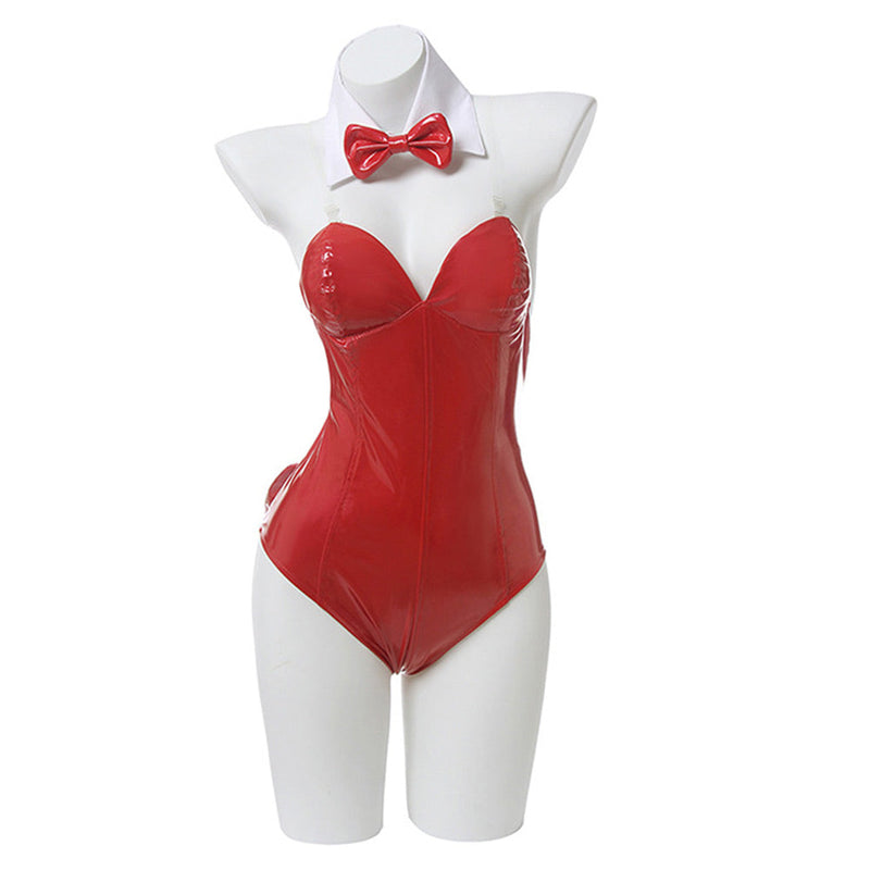 Anime Saenai Heroine no Sodatekata Eriri Spencer Sawamura Sexy Red Bunny Girl Costume Women Sexy Jumpsuit Cosplay Costume