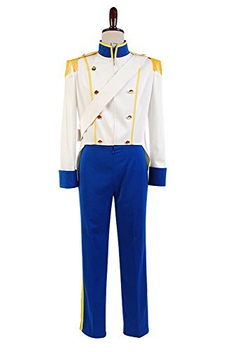 The Little Mermaid 1989 Prince Eric Uniform Cosplay Costume