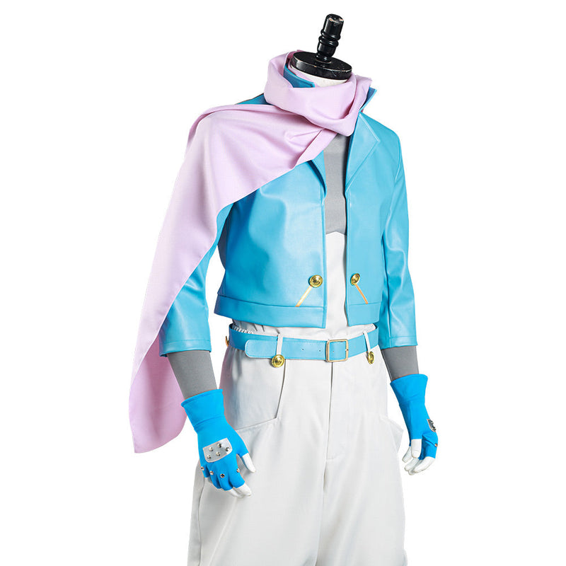 JoJo‘s Bizarre Adventure Part 2: Battle Tendency Caesar Anthonio Zeppeli Coat Pants Outfits Cosplay Costume