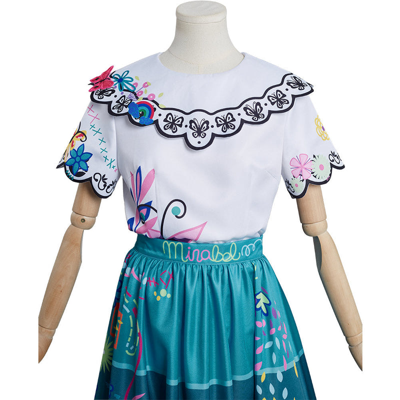 Encanto Mirabel Dress Halloween Carnival Suit Comic-con Party Cosplay Costume