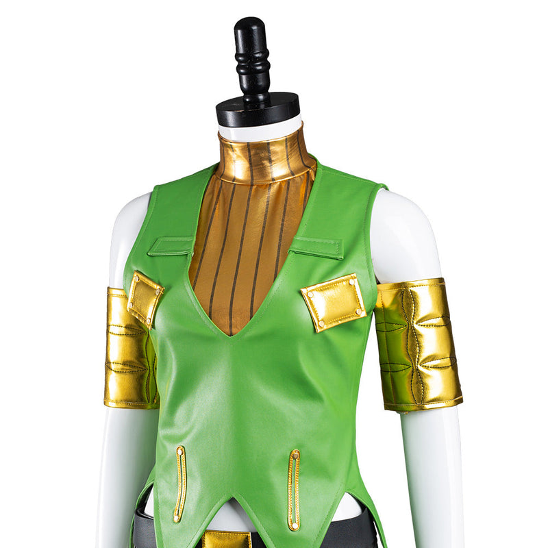 JoJo‘s Bizarre Adventure Ermes Costello Outfits Halloween Carnival Suit Cosplay Costume