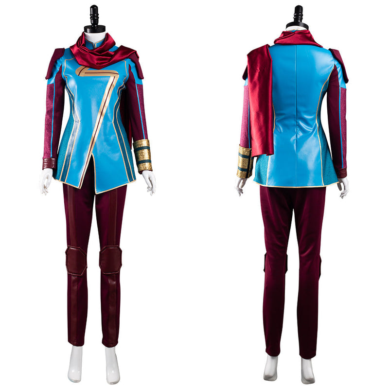 Ms. Marvel 2022 Kamala Khan Outfits Halloween Carnival Suit Cosplay Costume